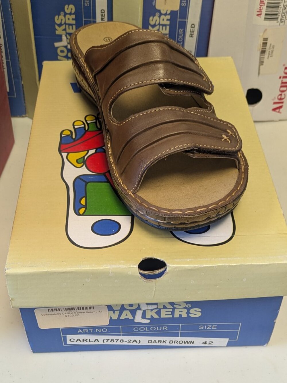 Volks Walkers Carla Sandal in Brown